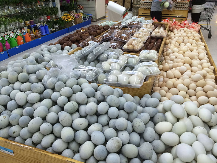 Pee wee eggs and retail suppliers