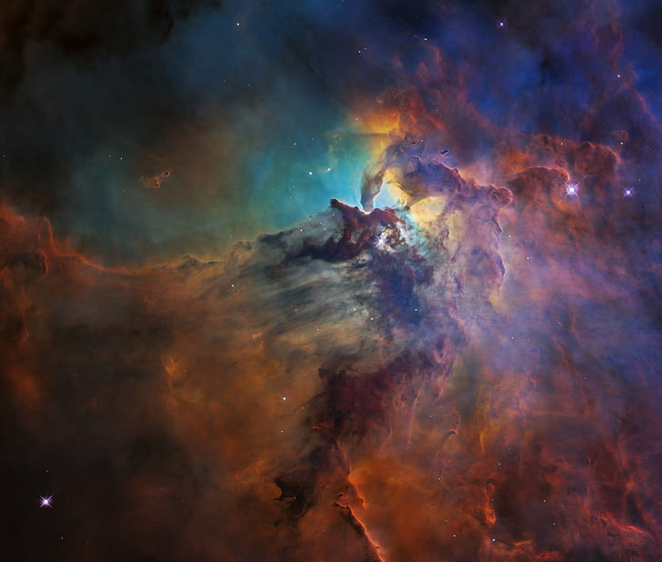 space, galaxy, Laguna, The Lagoon Nebula