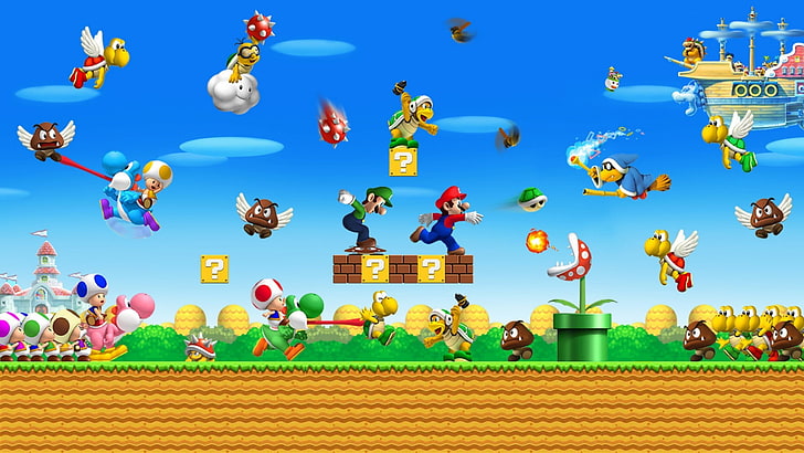 Mario 1080P, 2K, 4K, 5K HD wallpapers free download | Wallpaper Flare