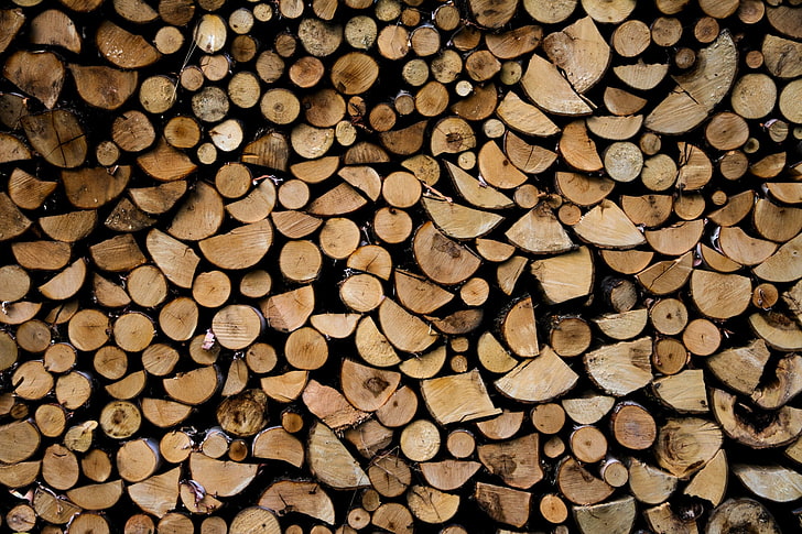 Vinyl 10x6.5ft Photography Background Moldy Wood Wood Logs Backdrop Wood Fence Timber Stack Woodpile Firewood Backdrops for Photography Winter Village 