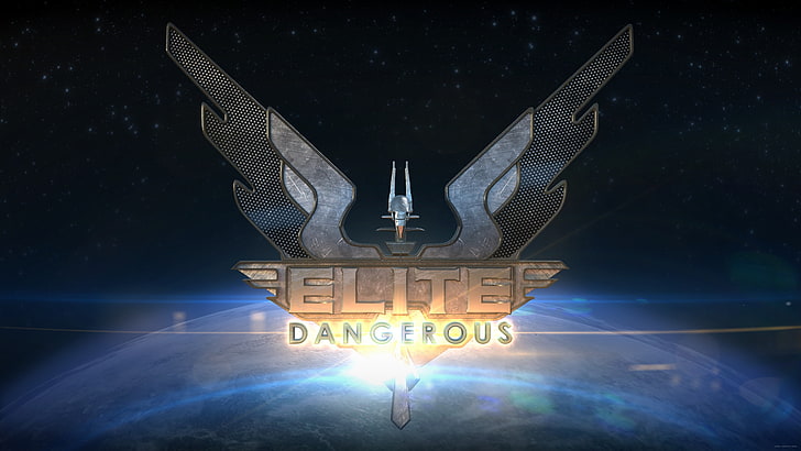 Elite: Dangerous, video games, Space Simulator, illuminated, HD wallpaper