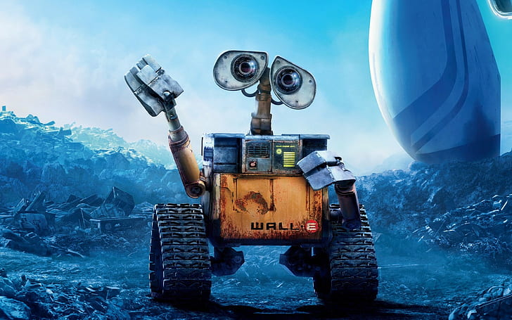 WALL-E, animation, Pixar Animation Studios, HD wallpaper
