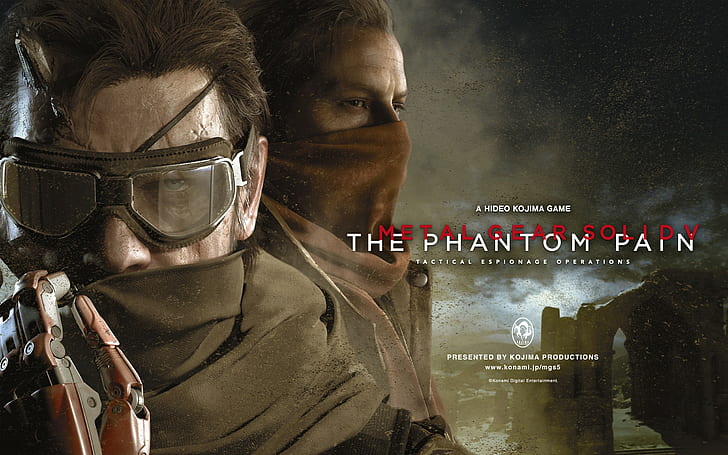 Metal Gear Solid V: The Phantom Pain, video games, Venom Snake, HD wallpaper
