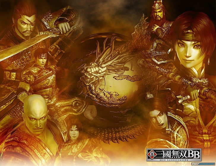 Dynasty Warriors, representation, art and craft, human representation, HD wallpaper