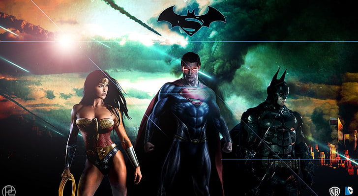HD wallpaper: Superman Batman Wonderwoman DC HD Wallpaper, Justice League  wallpaper | Wallpaper Flare