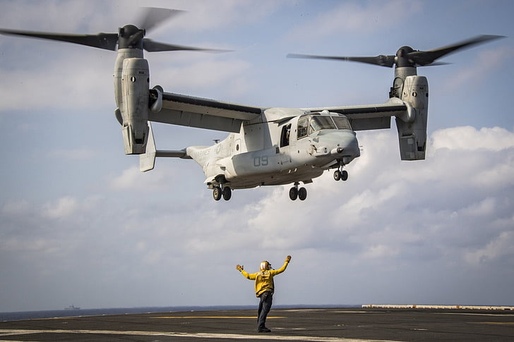 Military Helicopters, Bell Boeing V-22 Osprey, Aircraft, Transport Aircraft, HD wallpaper