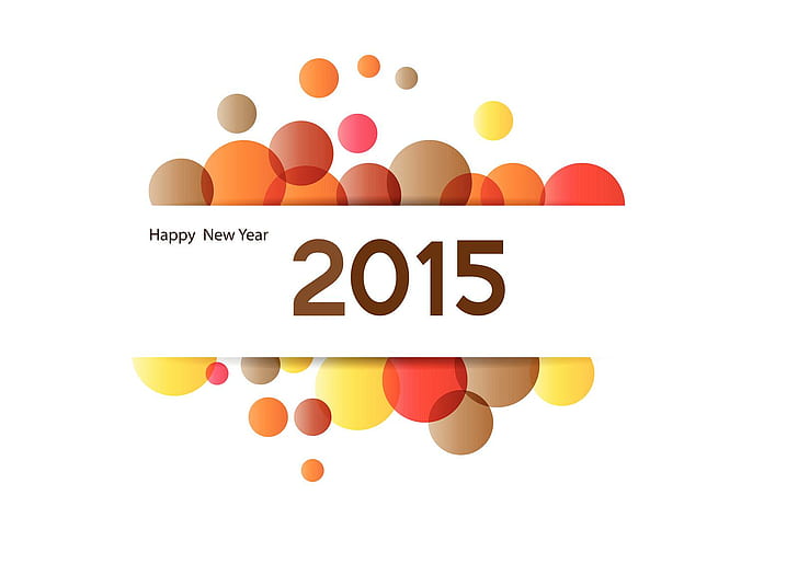 New Year Cards,Happy New Year 2015, happy new year 2015 illustration, HD wallpaper