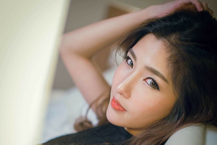 Ohly, Atita Wittayakajohndet, Asian, Thailand, model, eyes