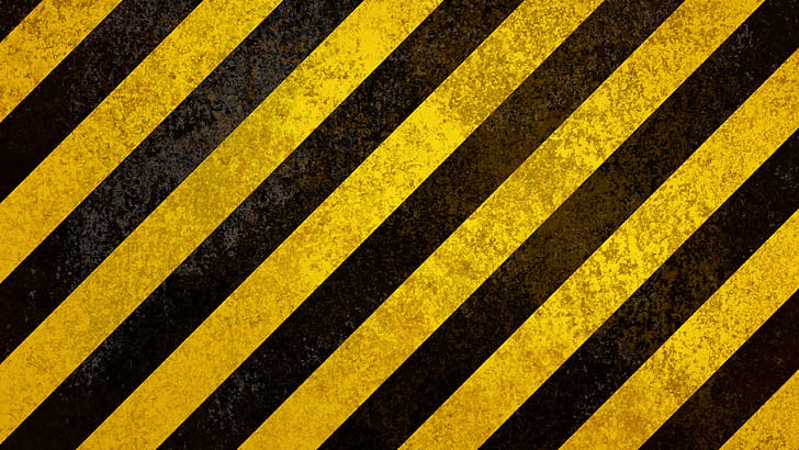 grunge, pattern, yellow, lines, black, HD wallpaper