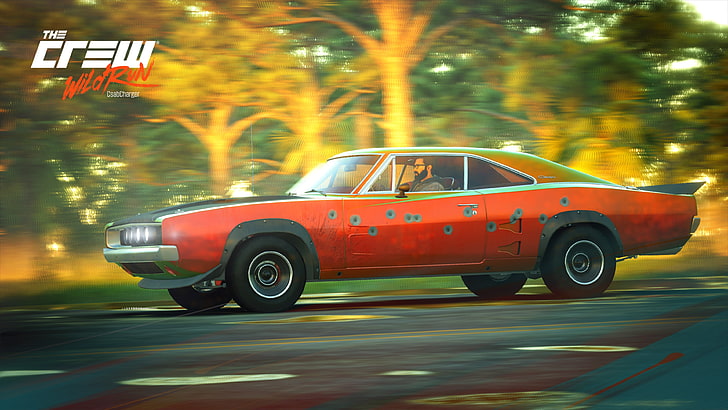 The Crew, Dodge, Dodge Charger, muscle cars, dirt road, The Crew Wild Run, HD wallpaper