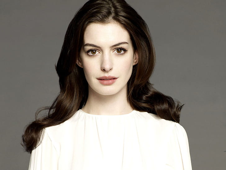Anne Hathaway 3, HD wallpaper