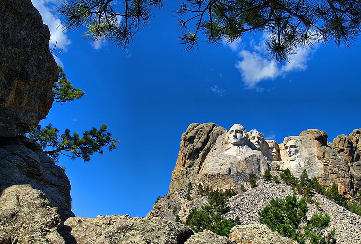Man Made, Mount Rushmore, President, Sculpture, USA, HD wallpaper