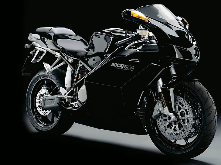 Ducati999, black Ducati 999 sports bike, Motorcycles, amazing bikes wallpapers