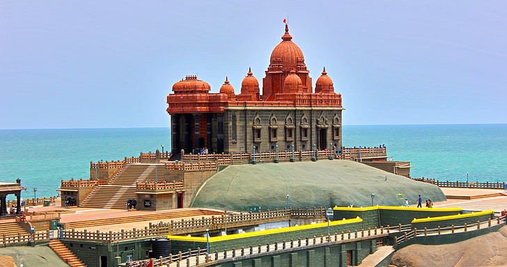 tamil nadu, temple, architecture, building exterior, built structure, HD wallpaper