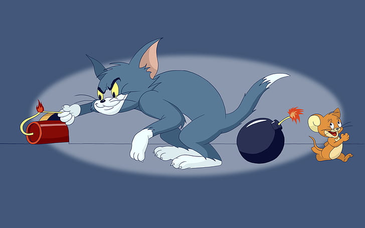 Wisdom Among Tom And Jerry Picture For Desktop Wallpaper 1920×1200
