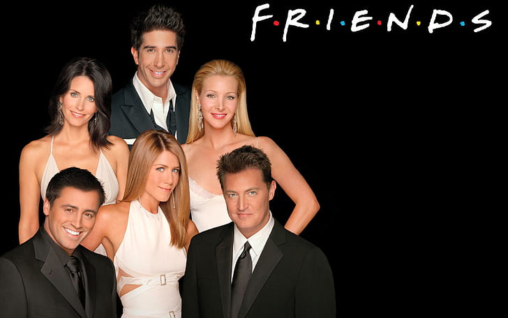 Friends Tv Show, jennifer aniston, David Schwimmer, Rachel Green, Courteney Cox, HD wallpaper