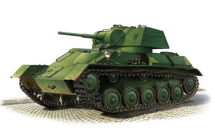 green battle tank, easy, gun, art, USSR, mark, Soviet, caliber