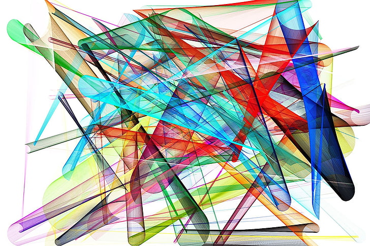 digital art, colorful, abstract, multi colored, no people, art and craft