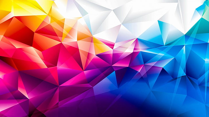 HD wallpaper: colors, colorful, 3d, geometric | Wallpaper Flare