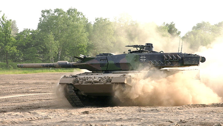 military, tank, Leopard 2, Bundeswehr, Leopard 2A6, weapon, HD wallpaper