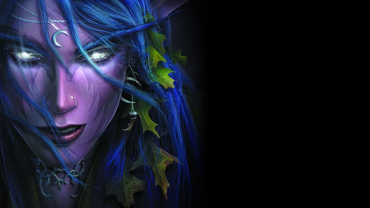 HD wallpaper: simple background, Warcraft III, Warcraft III: Reign of ...