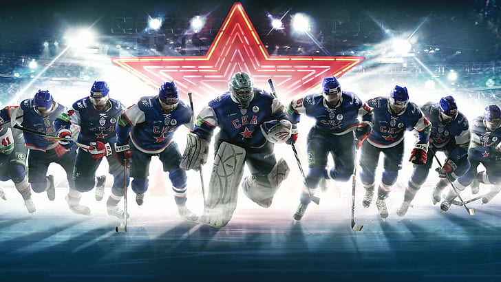 NHL team, Ice hockey, Hockey team, HD wallpaper