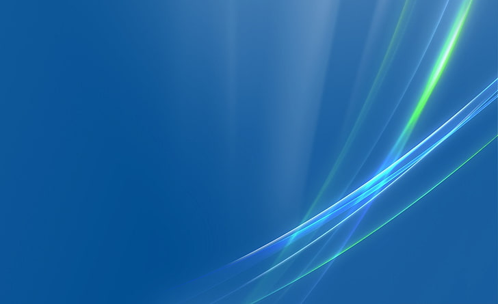 Windows Vista Aero 46, blue and green wallpaper, abstract, backgrounds, HD wallpaper
