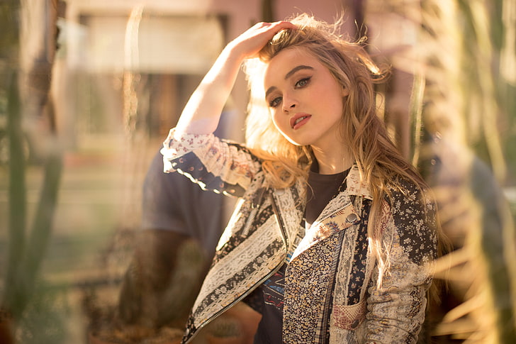 Cute Sabrina Carpenter 2017, one person, hair, beauty, young adult