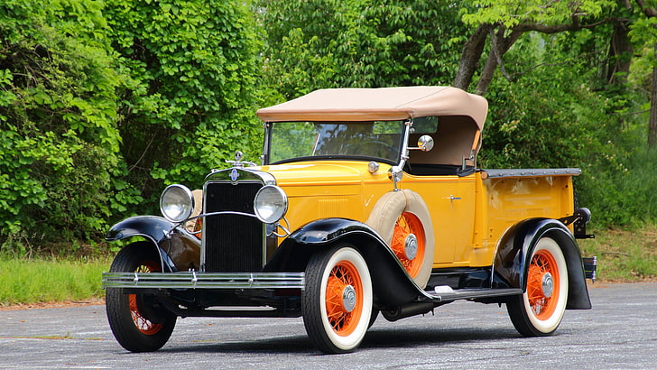 1930, chevrolet, pickup, retro, truck, universal, vintage