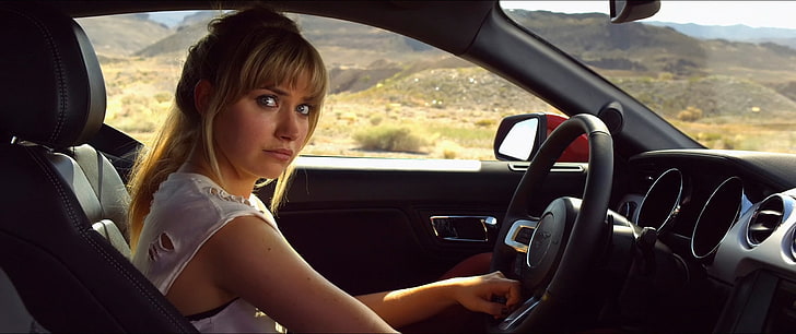 women's white sleeveless top, Imogen Poots, Julia Maddon, Need for Speed:need for speed, HD wallpaper