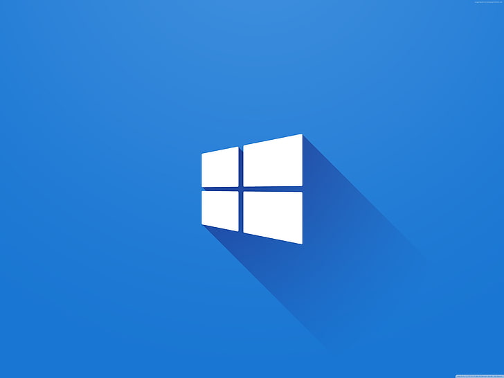 4k, 5k, Windows 10, blue, Microsoft HD wallpaper