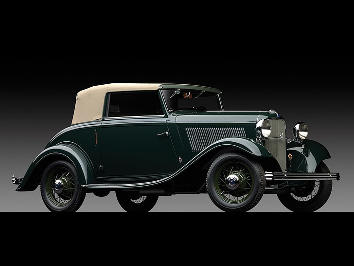 1932, cabriolet, farina, ford, luxury, pinin, retro, v 8, HD wallpaper