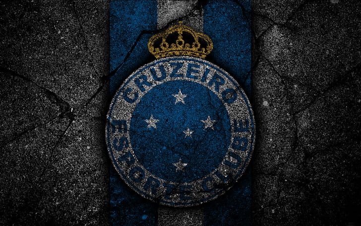 Soccer, Cruzeiro Esporte Clube, Emblem, Logo, HD wallpaper