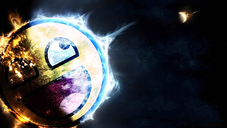 outer space planets awesome face 1920x1080  Space Planets HD Art
