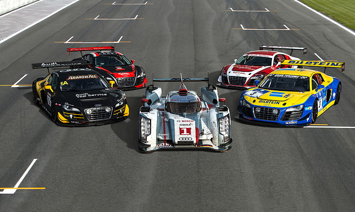 car, vehicle, race cars, Audi R8 Type 42