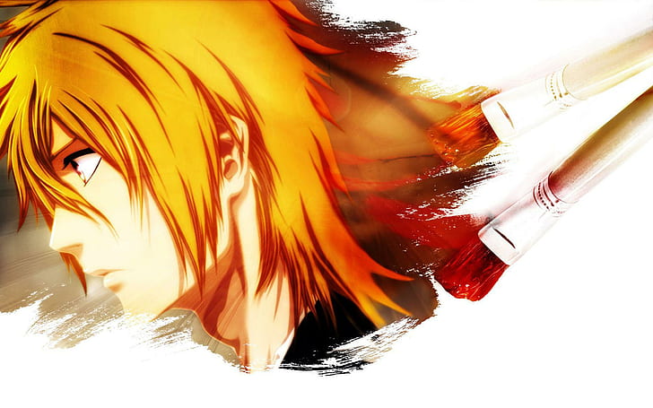 Hd Wallpaper Ichico Kurosaki Bleach Orange Haired Man Anime Character 1920x1200 Wallpaper Flare Characters anime voiced by members details left details right tags genre quotes relations. bleach orange haired man anime