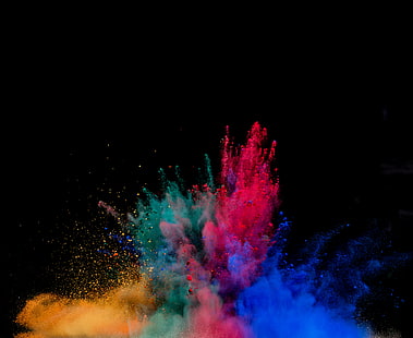 HD wallpaper: colors, explosion, colorful, powder, colored, dust, special  effects | Wallpaper Flare
