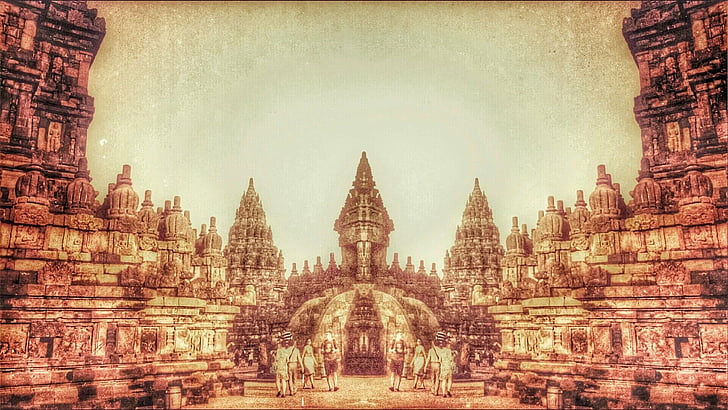Temples, Prambanan Temple, Hindu Temple, Indonesia, Java (Indonesia), HD wallpaper