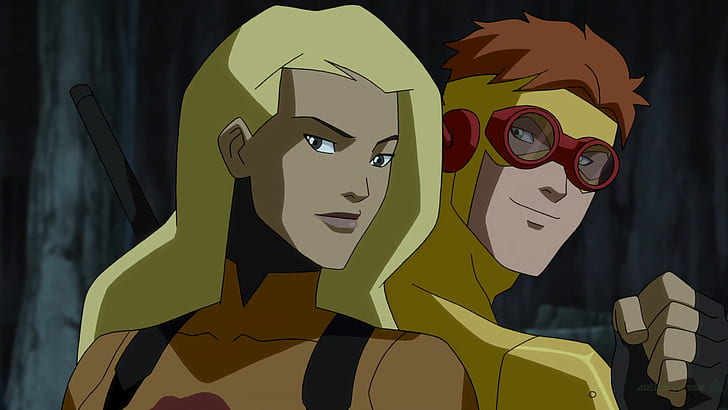 Young Justice, Artemis, Wally West, Kid Flash, HD wallpaper