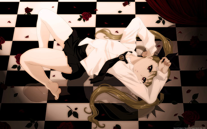 Anime, Dance In The Vampire Bund, Mina Tepes, HD wallpaper