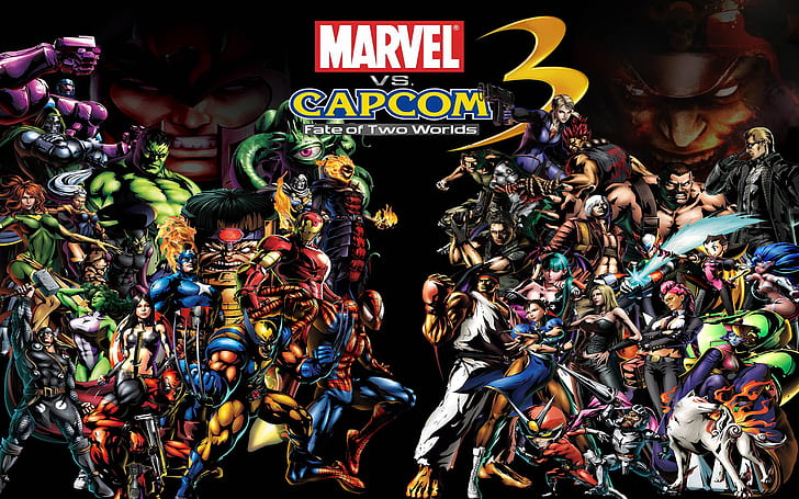 Marvel vs Capcom HD, video games, HD wallpaper