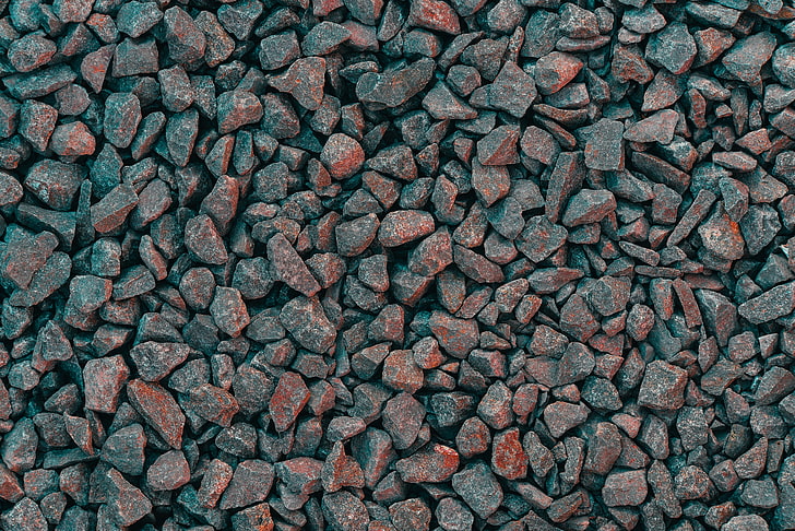 stones, pebbles, gravel, texture, full frame, backgrounds, textured, HD wallpaper