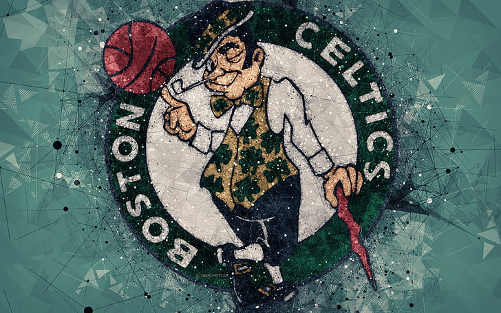 Basketball, Boston Celtics, Logo, NBA, HD wallpaper