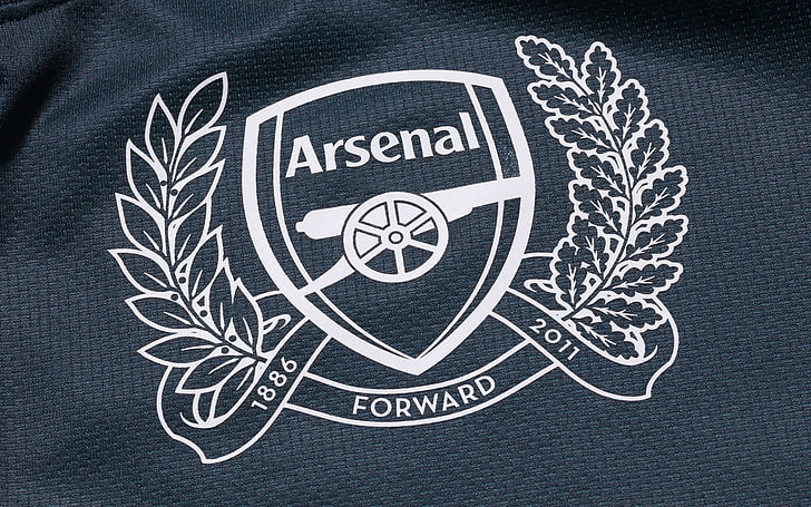Hd Wallpaper Black And White Arsenal Forward Textile Background