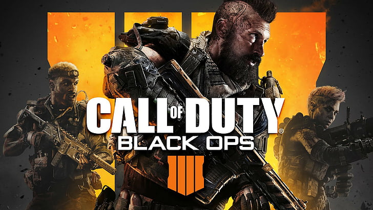 Call of Duty Black Ops 4, poster, 4K