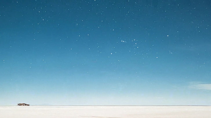 blue starry sky, nature, landscape, environment, no people, scenics - nature, HD wallpaper