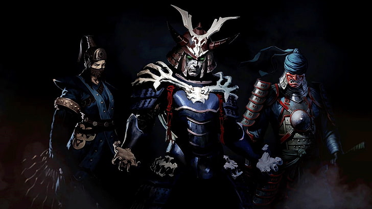 Samurai pack-Mortal Kombat X 2016 Game Wallpaper, disguise, indoors