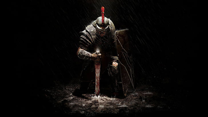 Ryse: Son of Rome, warrior, blood, video games, HD wallpaper