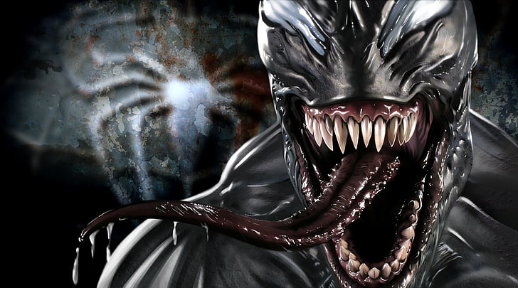 Marvel Venom wallpaper, Marvel Comics, Eddie Brock, Symbiote, HD wallpaper