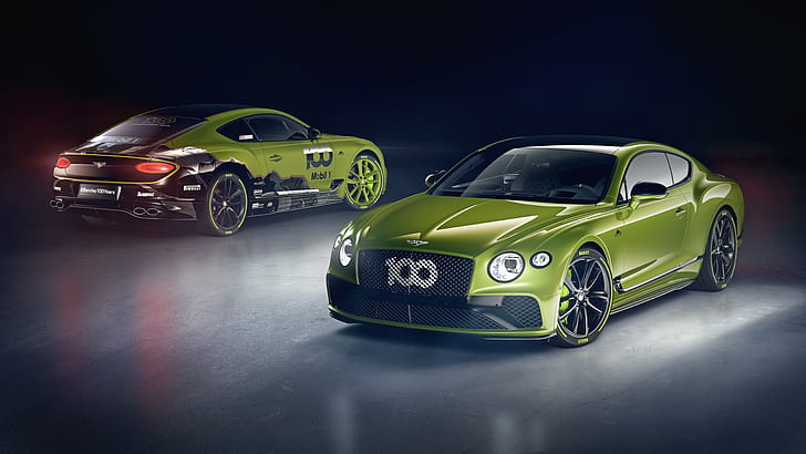 Bentley, Bentley Continental GT, Car, Grand Tourer, Green Car, HD wallpaper